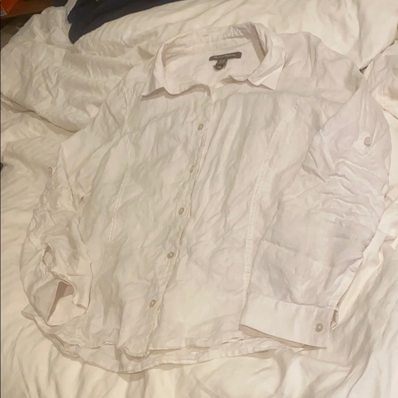 Tommy Bahama sunset chambray linen shirt - Picture 8 of 9